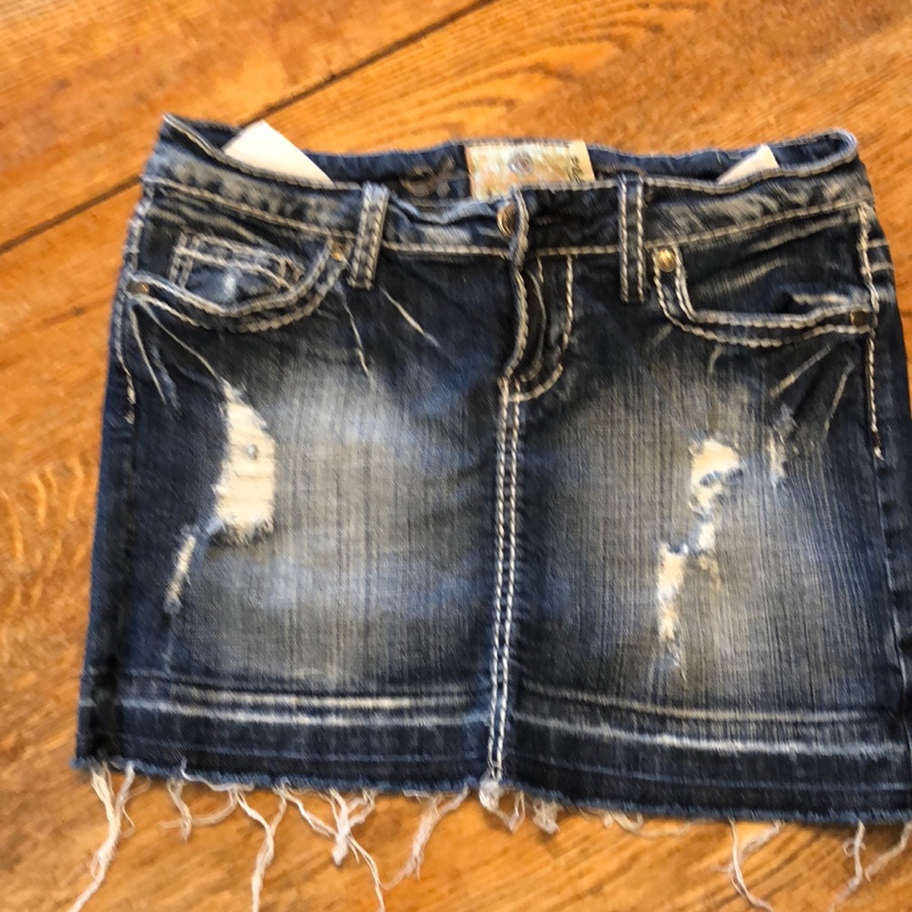 Jean skirt